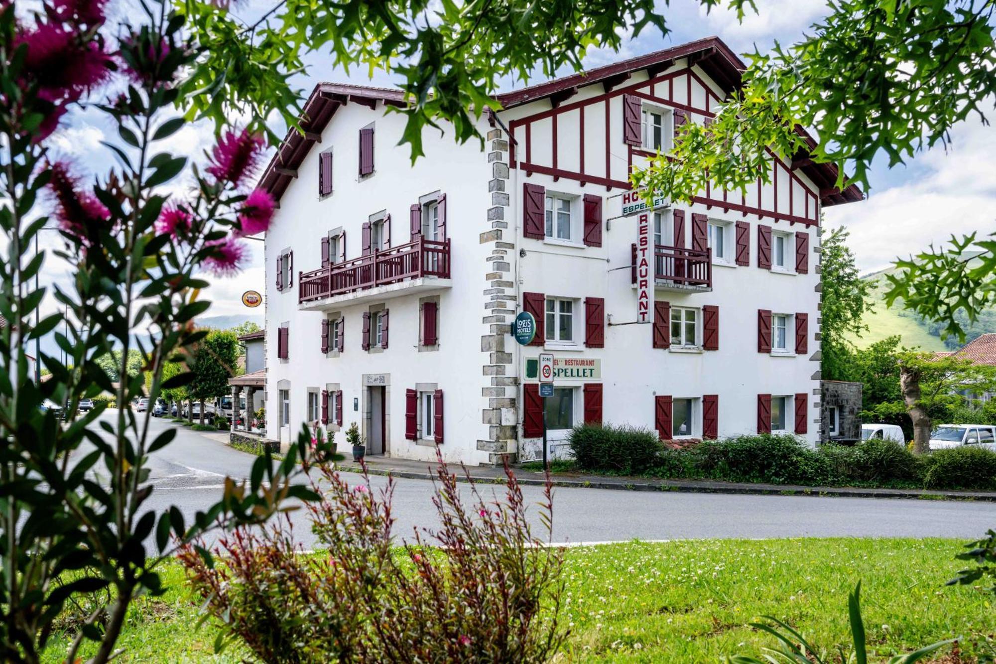 Logis Hotel Restaurant Espelletenia Larceveau-Arros-Cibits Eksteriør bilde